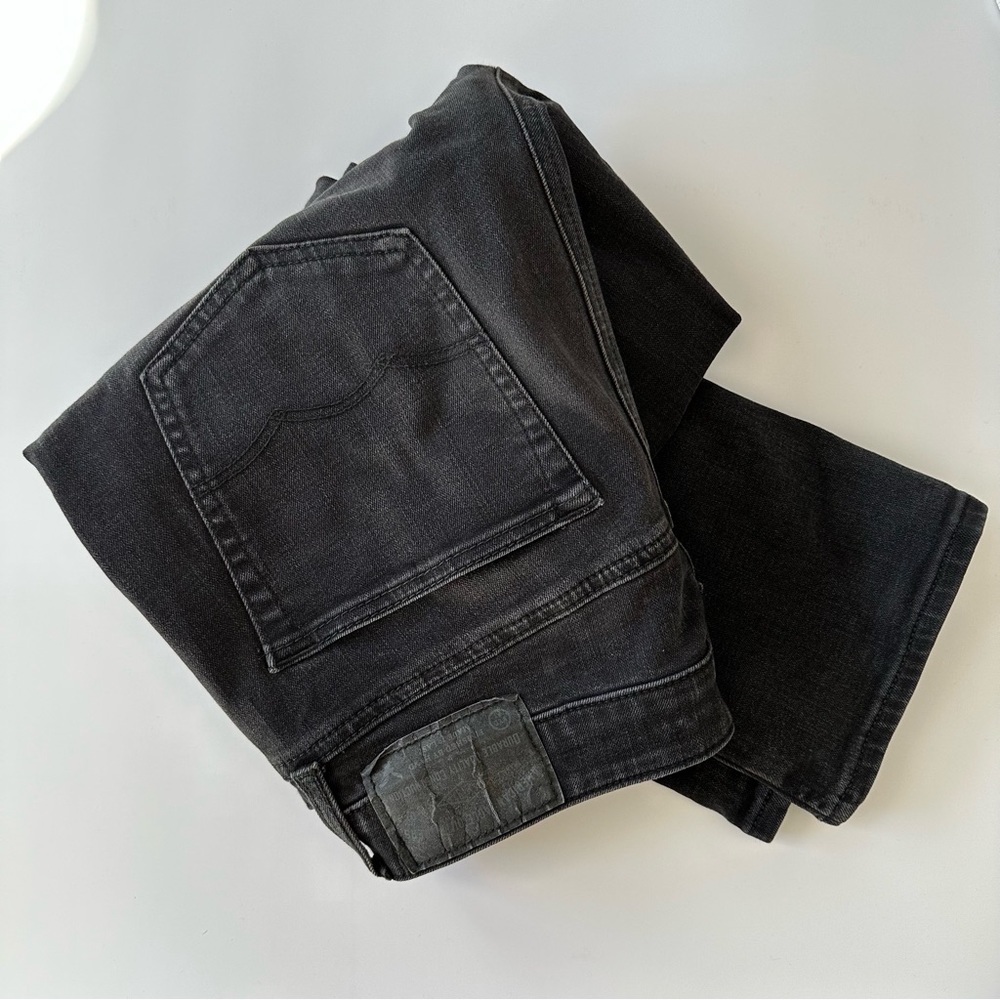 Black/Grey Men’s American Eagle Jeans - Slim